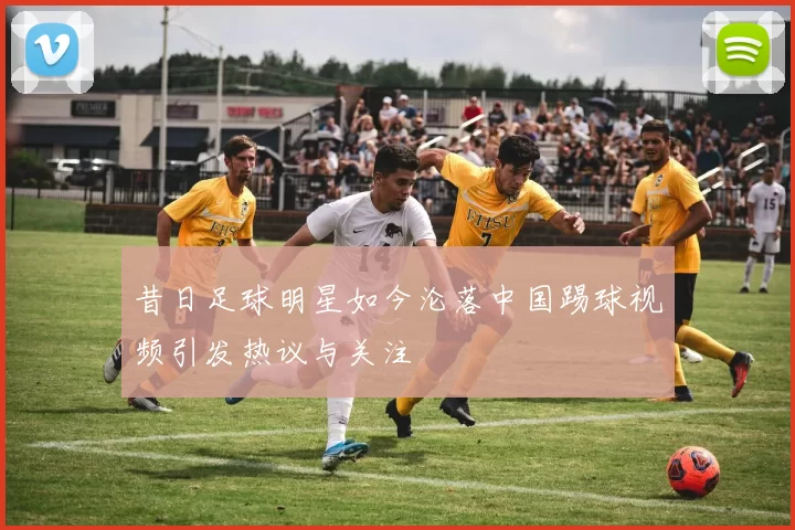昔日足球明星如今沦落中国踢球视频引发热议与关注